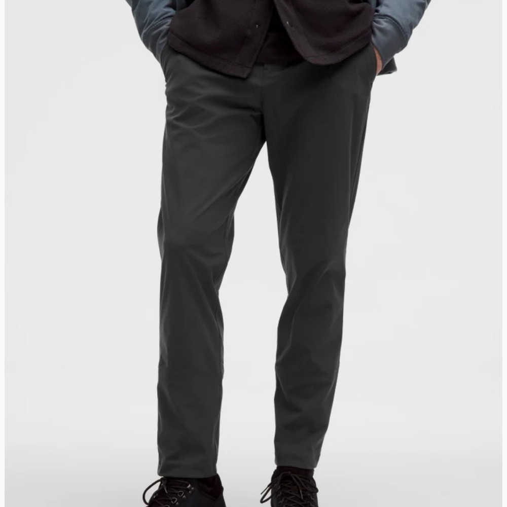 lululemon athletica Men's dark gray slim fit jeans